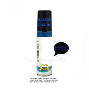 Barack (M) FRAGRANCE OIL 1/3 Oz Glass Roll-On Bottle